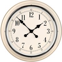 Wall Clock - Ivory with Chrome Finish
Wall Clock - Ivory with Chrome Finish