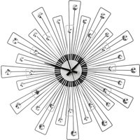 Crystal Wall Clock - Black & Silver
Crystal Wall Clock - Black & Silver