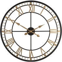 Metal Wall Clock - Black & Gold
Metal Wall Clock - Black & Gold