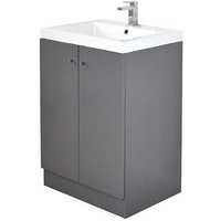 Bathstore Alpine Duo 600mm Basin and Floorstanding Vanity Unit - Gloss Grey
Bathstore Alpine Duo 600mm Basin and Floorstanding Vanity Unit - Gloss Grey