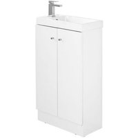 Bathstore Alpine Duo 495mm Basin and Floorstanding Vanity Unit - Gloss White
Bathstore Alpine Duo 495mm Basin and Floorstanding Vanity Unit - Gloss White