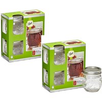 Ball Mason Jars - Pack of 8 - 240ml - Regular Mouth
Ball Mason Jars - Pack of 8 - 240ml - Regular Mouth