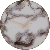 Celina Wall Clock - Grey & White Faux Marble
Celina Wall Clock - Grey & White Faux Marble
