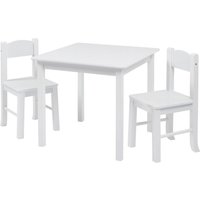 Wooden Table and Chair Set - White
Wooden Table and Chair Set - White