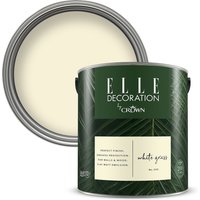 ELLE Decoration by Crown Flat Matt Paint - White Grass 2.5L
ELLE Decoration by Crown Flat Matt Paint - White Grass 2.5L