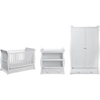 Nebraska 3 Piece (Cot Bed) Room Set - White
Nebraska 3 Piece (Cot Bed) Room Set - White