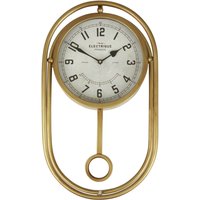 Hayden Pedulum Wall Clock - Gold Finish
Hayden Pedulum Wall Clock - Gold Finish