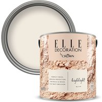 ELLE Decoration by Crown Flat Matt Paint - Highlight 2.5L
ELLE Decoration by Crown Flat Matt Paint - Highlight 2.5L