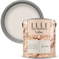 ELLE Decoration by Crown Flat Matt Paint - Flawless 2.5L
ELLE Decoration by Crown Flat Matt Paint - Flawless 2.5L