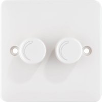 Slim Line 2 Gang 2 Way Universal Dimmer 
Slim Line 2 Gang 2 Way Universal Dimmer
