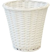 Willow Waste Paper Bin - White - 6L 
Willow Waste Paper Bin - White - 6L