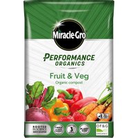 Miracle-Gro Performance Organics Fruit & Veg Organic Compost - 40L
Miracle-Gro Performance Organics Fruit & Veg Organic Compost - 40L