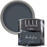 ELLE Decoration by Crown Flat Matt Paint - Black Glass 125ml
ELLE Decoration by Crown Flat Matt Paint - Black Glass 125ml