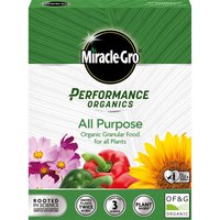 Miracle-Gro Performance Organics All Purpose Plant Food - 1kg
Miracle-Gro Performance Organics All Purpose Plant Food - 1kg