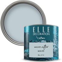 ELLE Decoration by Crown Flat Matt Paint - Wave After Wave 125ml
ELLE Decoration by Crown Flat Matt Paint - Wave After Wave 125ml