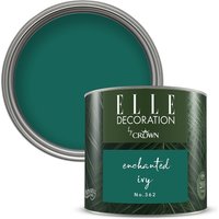ELLE Decoration by Crown Flat Matt Paint - Enchanted Ivy 125ml
ELLE Decoration by Crown Flat Matt Paint - Enchanted Ivy 125ml