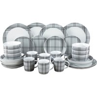 Tartan 30 Piece Dinner Set - Grey
Tartan 30 Piece Dinner Set - Grey
