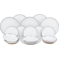 Platinum Band 18 Piece Dinner Set
Platinum Band 18 Piece Dinner Set