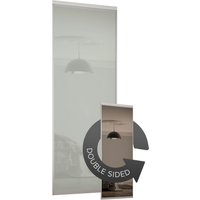 Duo Sliding Wardrobe Door Bronze Mirror /Artic White Glass with Aluminium frame (W)914mm
Duo Sliding Wardrobe Door Bronze Mirror /Artic White Glass with Aluminium frame (W)914mm