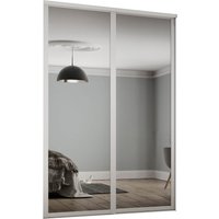 Shaker 2 Door Sliding Wardrobe Kit Mirror with White Frame (W)1449 x (H)2260mm
Shaker 2 Door Sliding Wardrobe Kit Mirror with White Frame (W)1449 x (H)2260mm