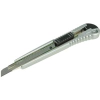 Silverline Aluminium Alloy Snap-Off Knife 9mm
Silverline Aluminium Alloy Snap-Off Knife 9mm