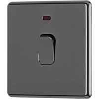 Arlec Fusion 20A 1Gang Double pole Black Nickel Single Switch
Arlec Fusion 20A 1Gang Double pole Black Nickel Single Switch
