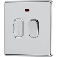 Arlec Fusion 13A Polished Chrome Switched fused connection unit 
Arlec Fusion 13A Polished Chrome Switched fused connection unit