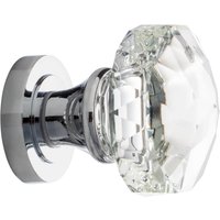 Sandleford Andria Glass Mortice Knob Set - Polished Chrome
Sandleford Andria Glass Mortice Knob Set - Polished Chrome