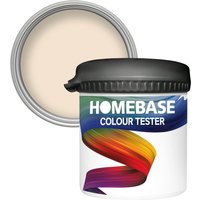 Homebase Matt Colour Paint Tester - Magnolia 90ml
Homebase Matt Colour Paint Tester - Magnolia 90ml