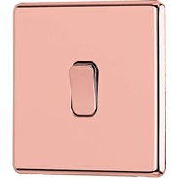 Arlec Fusion 10A 1Gang 2Way Rose Gold Single light switch
Arlec Fusion 10A 1Gang 2Way Rose Gold Single light switch