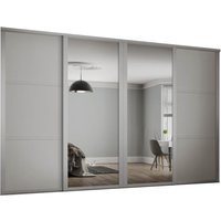 Shaker 4 Door Sliding Wardrobe Kit Cashmere Panel / Mirror (W)2290 x (H)2260mm
Shaker 4 Door Sliding Wardrobe Kit Cashmere Panel / Mirror (W)2290 x (H)2260mm