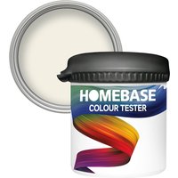Homebase Matt Colour Paint Tester - White Sands 90ml
Homebase Matt Colour Paint Tester - White Sands 90ml