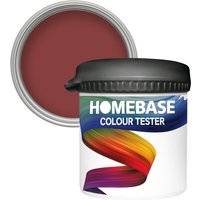 Homebase Matt Colour Paint Tester - Indian Fire 90ml
Homebase Matt Colour Paint Tester - Indian Fire 90ml