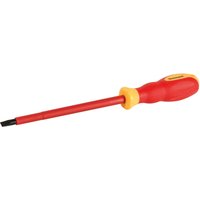 Silverline VDE Soft-Grip Electricians Screwdriver Slotted 1.2 x 6.5 x 150mm
Silverline VDE Soft-Grip Electricians Screwdriver Slotted 1.2 x 6.5 x 150mm