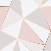 Fresco Apex Geometric Wallpaper - Pink & Rose Gold
Fresco Apex Geometric Wallpaper - Pink & Rose Gold
