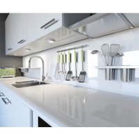 Alusplash Reversible Splash Back - 900 x 800mm - Ice White & Ocean Wave 
Alusplash Reversible Splash Back - 900 x 800mm - Ice White & Ocean Wave