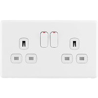 Arlec Rocker 13A 2 Gang Ice White Double switched socket
Arlec Rocker 13A 2 Gang Ice White Double switched socket