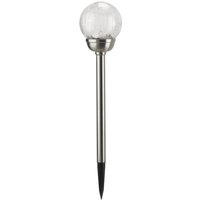 Large Crackle Ball Solar Stake 12cm
Large Crackle Ball Solar Stake 12cm