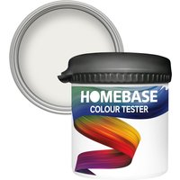 Homebase Matt Colour Paint Tester - Crystal Light 90ml
Homebase Matt Colour Paint Tester - Crystal Light 90ml