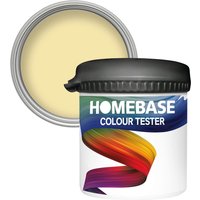 Homebase Matt Colour Paint Tester - Lemon Souffle 90ml
Homebase Matt Colour Paint Tester - Lemon Souffle 90ml