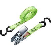 250kg S-Hook Ratchet Tie Down 25mmx4m 
250kg S-Hook Ratchet Tie Down 25mmx4m