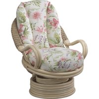 Morley Swivel Rocker In Blossom