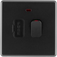 Arlec Rocker 13A Jet Black Switched Fused connection unit
Arlec Rocker 13A Jet Black Switched Fused connection unit