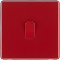 Arlec Rocker 10A 1Gang 2Way Cherry Red Single light Switch
Arlec Rocker 10A 1Gang 2Way Cherry Red Single light Switch