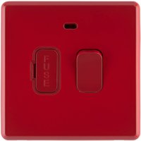 Arlec Rocker 13A Cherry Red Switched fused connection unit
Arlec Rocker 13A Cherry Red Switched fused connection unit