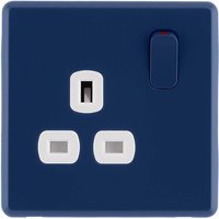 Arlec Rocker 13A 1 Gang Galaxy Blue Single switched socket
Arlec Rocker 13A 1 Gang Galaxy Blue Single switched socket