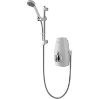 Aqualisa Aquastream Power Shower with Adjustable Head - White/Chrome
Aqualisa Aquastream Power Shower with Adjustable Head - White/Chrome