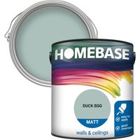 Homebase Matt Paint - Duck Egg 2.5L
Homebase Matt Paint - Duck Egg 2.5L