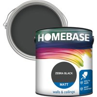 Homebase Matt Paint - Zebra Black 2.5L
Homebase Matt Paint - Zebra Black 2.5L