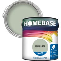 Homebase Matt Paint - Fresh Herb 2.5L
Homebase Matt Paint - Fresh Herb 2.5L